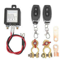 Remote Battery Kill Switch 12V 120A Anti Theft Main Circuit Breaker with Copper Terminal compatible with Cars Trucks