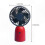 Mini ventilatore portatile compatto, ideale per donne e ragazze, soluzione di raffreddamento portatile 4