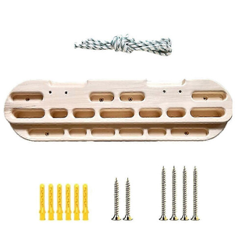 Compact Hangboard compatible with Strength Training Non Slip Surface Climbing Finger Exercise