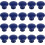 20Pack Navy Blue Drawer Knobs 30mm Round compatible with Kitchen Cabinets Dresser Hardware 1