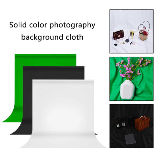 Fond de studio lavable vert, compatible avec les studios photo, vidéo et projection de portraits. 2