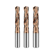 Solid Tungsten Carbide Drill Bits Set 3PCS 3.0 0 5.0mm External Cooling compatible with Precision Metal Work