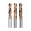 Solid Tungsten Carbide Drill Bits Set 3PCS 3.0 0 5.0mm External Cooling compatible with Precision Metal Work 1