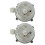 Air Differential Pressure Switch 50-500Pa 2X Adjustable compatible with Ventilation Systems 1