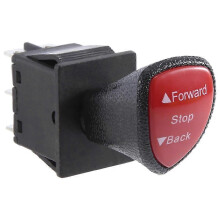 DPDT 6 Pin Slide Rocker Switch compatible withward Stop Back KCD4 604 6P compatible with Automotive Marine Use