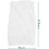 20 Pcs Micro Pool Vacuum Filter Bags compatible with Pool Blaster 3
