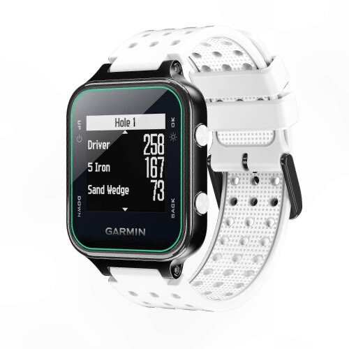 White Silicone Replacement Band compatible with Golf GPS Watch 1