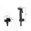 Duschwandreiniger Set – Schwarzes Bidet Sprühzubehör Set 5