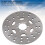 160 mm hintere Bremsscheibe, 4 mm Dicke, 50-125cc 7