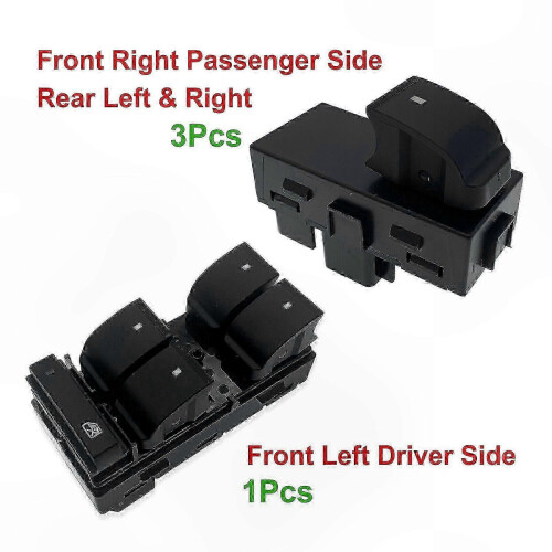 Window Switch Compatible with 2007-2014 Chevy Silverado GMC Sierra 1500/2500/3500 HD Replacement Part 2