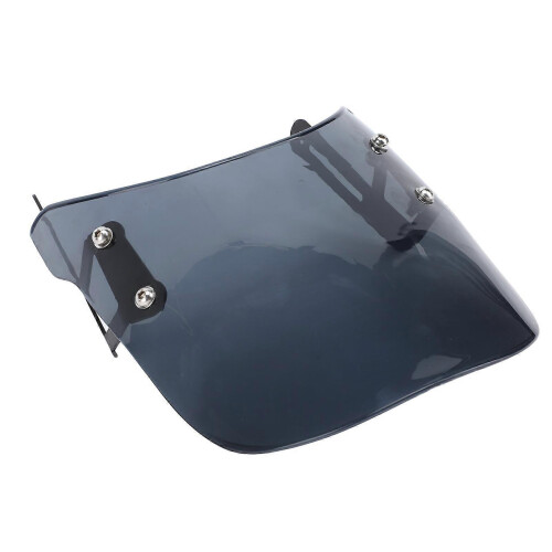 Motorcycle Front Windshield Unbreakable PMMA Panel Front Wind Deflector with Mount Bracket compatible with Scrambler 400X 2023-2024 Smoky 2