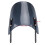 Motorcycle Front Windshield Unbreakable PMMA Panel Front Wind Deflector with Mount Bracket compatible with Scrambler 400X 2023-2024 Smoky 5