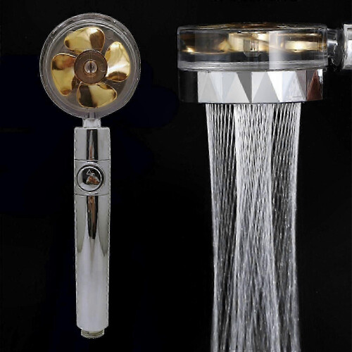 White Cotton Core Bath Shower Filter compatible with Travel - Handheld Bacteria Eliminator 1