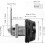 Mechanical 2-Piece Cabinet Lock, Password Drawer Lock compatible with Secure Doors and Drawers 2