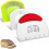 1 Stainless Steel Dough Cutter + 2 Plastic Spatulas Baking Dough Scraper With-MXBC 1
