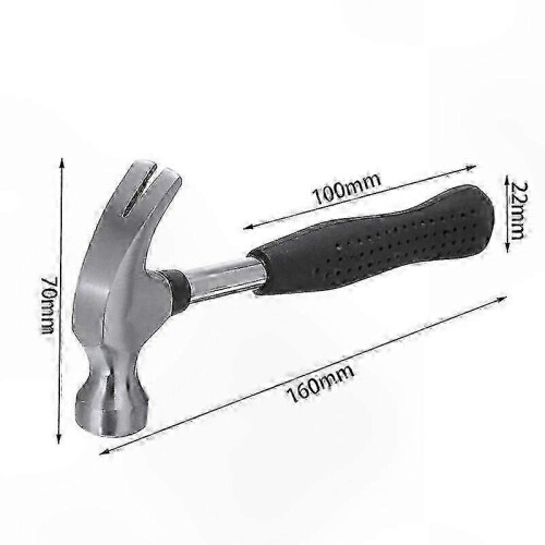 Mini Carbon Steel Claw Hammer with Car Escape Function 40/80oz Multi-Tool 2