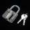 Training Transparent Padlock Visible Padlocks Lock Picking Tool Practice Locksmith Tools Lockpicking Set compatible with Beginners Professionals Kids 2