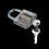 Training Transparent Padlock Visible Padlocks Lock Picking Tool Practice Locksmith Tools Lockpicking Set compatible with Beginners Professionals Kids 4