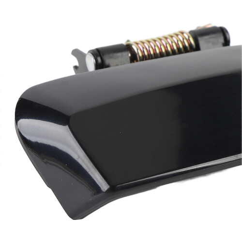 Exterior Door Handle Rear Left Driver Side Outer Door Handle compatible with Armada 2004-2015 Black 2