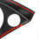 Gear Shifter Panel Frame Trim Cover Paste Installation Gear Box Shift Panel Frame Cover Sticker compatible with 500 Abarth Glossy Black 3