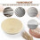 Bread Proofing Basket Set Trimming Knife Round Proofing Basket Egg Beater Dough Scraper Set 5