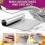 Stainless Steel Dough Cutter and Scraper Tool for Baking Bread, Pastry & Pizza Dough 3
