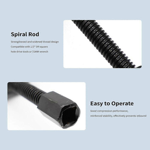 250MM Coil Spring Compressor Tool, Heavy Duty Auto Suspension Compression Remover Installer Tool, Pack of 2 2