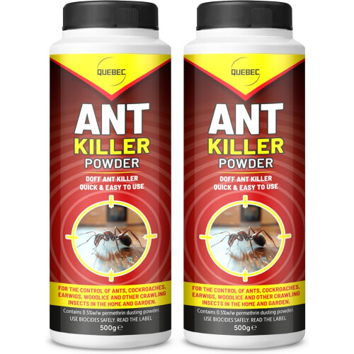 Quebec Ant Killer Powder Indoor Outdoor 2Pk