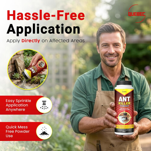 Quebec Ant Killer Powder Indoor Outdoor 2Pk 2