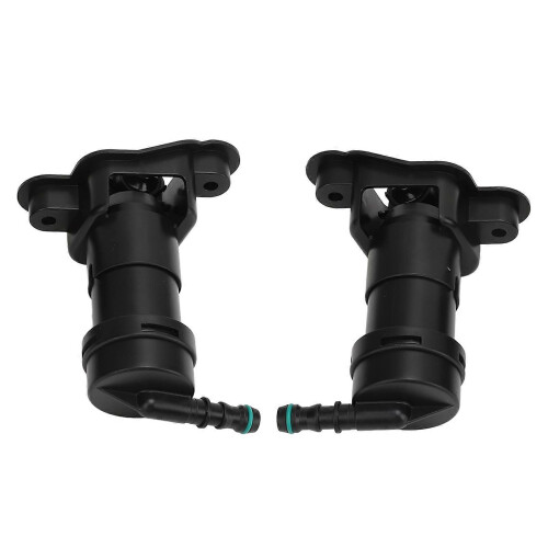 1 Pair Headlight Washer Nozzle 8E0955101D Left Right Front Headlamp Washer Nozzle Jet compatible with A4 B7 2004?2007 1