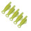 Pack of 5 Quick Threading Plastic Needle Threaders compatible with Sewing Machines Ergonomic Compact Tool Efficient Crafting Aid 1
