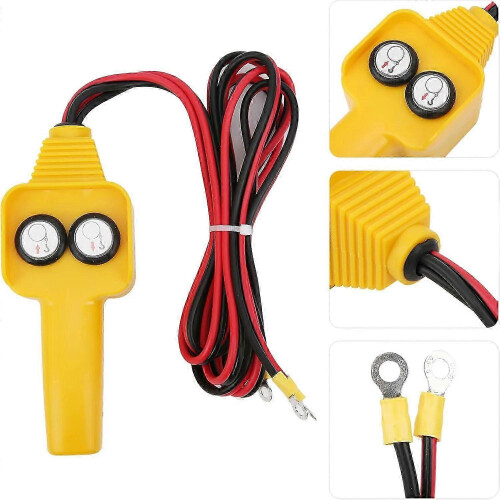Winch Control, Wired Plastic Control compatible with Winches 1500 lbs 5000 lbs Hand Winch Control Push Button Style compatible with 12 V Winch 2