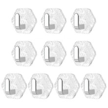 Gancho adhesivo para baño, diseño moderno y decorativo, práctico y compatible con espacios pequeños.