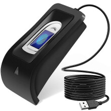 USB-Fingerabdruckleser, kompatibel mit biometrischen Zutrittskontroll- und Zeiterfassungssystemen, kompaktes Design