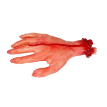 Realistische, künstliche abgetrennte Arme, Hände und Füße als Halloween-Dekoration, kompatibel mit Requisiten für Horrorpartys