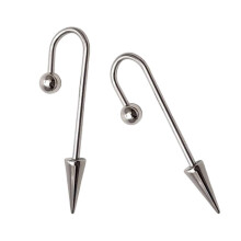 3-teiliges Ohrclip-Set aus Edelstahl im Punk-Stil, U-förmiges Design, elegante Ohrringe, geeignet für Teenager und Mädchen, Weihnachtsgeschenk