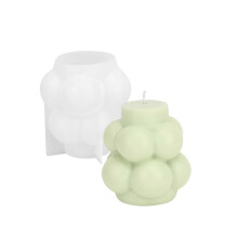 Grape Shape Silicone Molds Unique Candle Making Molds Silicone Texture compatible with Home Crafting and Unique Candle Creation