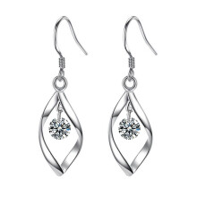 Trendy Twisted Pearls Earrings with Zirconia Details Sophisticated Ear Hooks compatible with compatible withmal Event and Casual Outings Multicolor