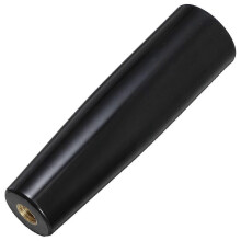 Bakelieten draaibare handgreep met handwiel, compatibel met houtbewerkingsmachines en barbecuegereedschap, 40 mm, zwart.