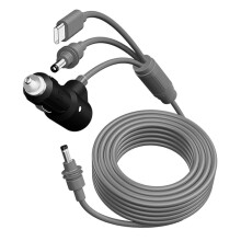 Câble de charge pour véhicule à 3 voies, longueur 1 m, en PVC avec fonction de charge rapide, compatible avec la route