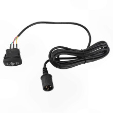Cable de extensión para control remoto de cabrestante de 3 pines y 10 pies, compatible con vehículos todoterreno y UTV de 12 V.
