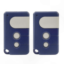 2-Pack 433.92MHz 3-Button Remote Control compatible with Garage Door Opener-Compatible with Various Models
