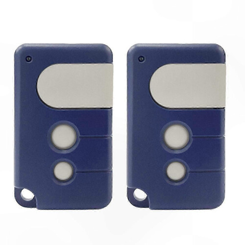 2-Pack 433.92MHz 3-Button Remote Control compatible with Garage Door Opener-Compatible with Various Models