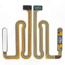 Weißes Ein-/Ausschalt-Flexkabel, kompatibel mit 164,7 mm 4G-Smartphones ohne Fingerabdrucksensor