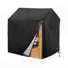 Waterdichte hoes voor speelhuisje, 210D duurzaam, zonwerend voor buiten, compatibel met kinderspeeltent (145x145x160cm)