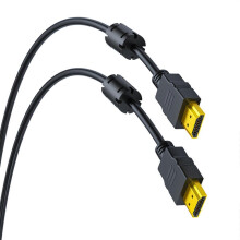 UHD-HDTV-zu-HDTV-Kabel mit verbesserten Kupferleitern, kompatibel mit unterbrechungsfreier Ton- und Videosynchronisation, mehrfarbig