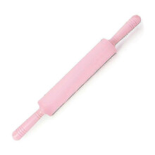 (Pink) pastry rolling pin with non stick coating