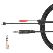 Audios Kopfhörerkabel, geflochtenes Kabel, kompatibel mit HD25 / HD560 / HD540 / HD480 / HD430 / HD414 / HD250