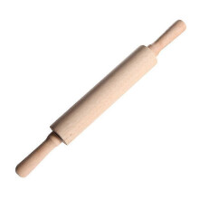 Dww-rolling Pin Solid Wood Roller Dumpling Skin Household Large Rush Noodle Stick Rolling Dumpling Skin Rolling Pin Roller Rolling Pin Wood, Diameter