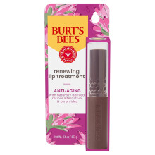 Burt's Bees Renewing Lip Treatment, With Naturally Derived Retinol Alternative and Ceramides, 0.16 oz. (Renewing)